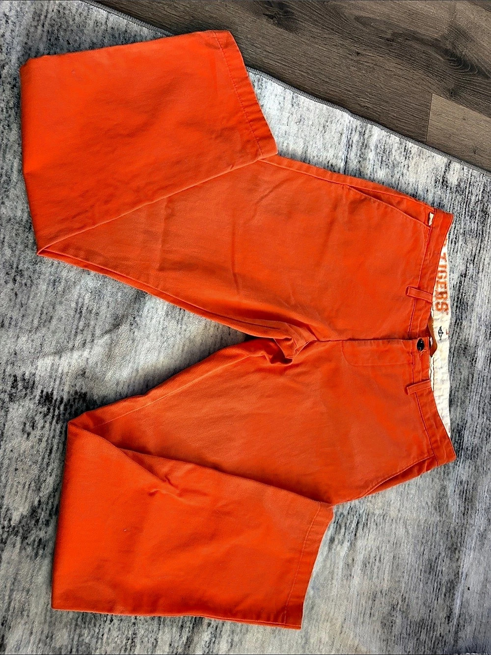 Dockers Clemson slacks pants men’s 33 x 30. Tigers orange straight leg
